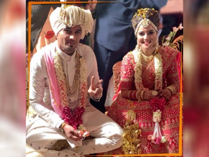 Indian fast bowler siddhart Kaul tied knot with harsimran kaur | टीम इंडिया के इस खिलाड़ी ने रचाई गर्लफ्रेंड से शादी, डांस का वीडियो वायरल