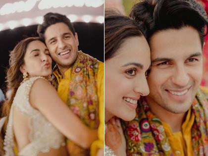 Sidharth Malhotra-Kiara Advani drop pics from haldi ceremony, says pyaar ka rang chada hai