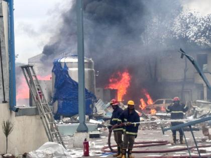 Telangana Pharma Factory Blast More than 34 people died in pharma plant blast bodies are being removed from debris CM Revanth Reddy will visit spot today | Telangana Pharma Factory Blast: फार्मा प्लांट ब्लास्ट में 35 से ज्यादा लोगों की मौत, मलबे से निकाले जा रहे शव; सीएम रेवंत रेड्डी आज घटनास्थल का करेंगे दौरा