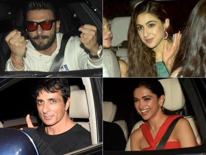 Simmba Screening: रणवीर सिंह, दीपिका पादुकोण, सारा अली खान, सोनू सूद समेत इन स्टार्स ने देखी फिल्म