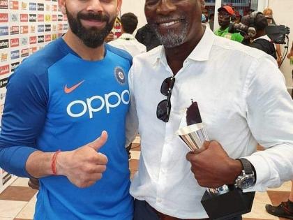 Virat Kohli IND vs NZ Virat Kohli's fighting spirit, energy and passion Sir Vivian Richards said - silenced critics with century | Virat Kohli IND vs NZ: विराट कोहली का जुझारू जज्बा, ऊर्जा और जुनून?, सर विवियन रिचर्ड्स ने कहा- शतक के साथ आलोचकों का मुंह बंद किया