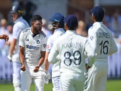 ENG vs IND 3rd Test Siraj fined for Ben Duckett send-off at Lord's | ENG vs IND: बेन डकेट को आउट करने के बाद विवादास्पद जश्न के लिए ICC ने मोहम्मद सिराज पर ठोका जुर्माना
