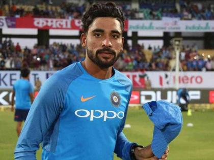 Mohammed Siraj India vs West Indies ODI Series Siraj released Team India’s squad three-match series against West Indies pacer complained sore ankle | India vs West Indies ODI Series: टीम इंडिया को मैच से पहले बड़ा झटका, स्टार खिलाड़ी वनडे सीरीज से बाहर, जानें कारण