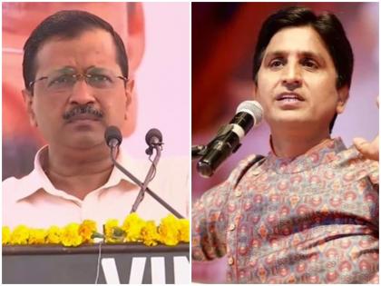 up election Arvind Kejriwal made a strong mark on Kumar Vishwas in Lucknow | गाजियाबाद में कोई कवि है जिसने बताया केजरीवाल आतंकवादी है, लखनऊ में गरजे दिल्ली सीएम- मोदीजी सारी एजेंसियां हटाकर उस कवि को रखिए up election Arvind Kejriwal made a strong mark on Kumar Vishwas in Lucknow | गाजियाबाद में कोई कवि है जिसने बताया केजरीवाल आतंकवादी है, लखनऊ में गरजे दिल्ली सीएम- मोदीजी सारी एजेंसियां हटाकर उस कवि को रखिए