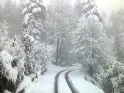 uttarakhand receives fresh snowfall badrinath covered with thick snow | Uttarakhand: धनोल्टी में फिर बर्फबारी, बदरीनाथ में हर तरफ बिछी बर्फ की चादर 