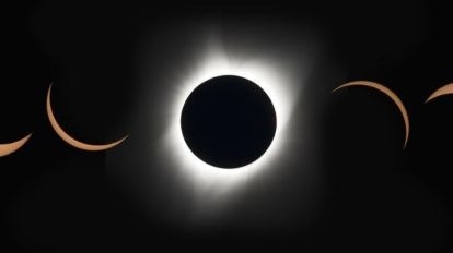Solar Eclipse 2024 Live Updates Partial eclipse begins over South Pacific darkening the sky over Mexico, the US and Canada, lasting 4 minutes, 28 seconds | Solar Eclipse 2024 Live Updates: दक्षिण प्रशांत क्षेत्र के ऊपर आंशिक सूर्यग्रहण शुरू, मेक्सिको, अमेरिका और कनाडा में आसमान में अंधेरा छाएगा, 4 मिनट, 28 सेकंड तक रहेगा