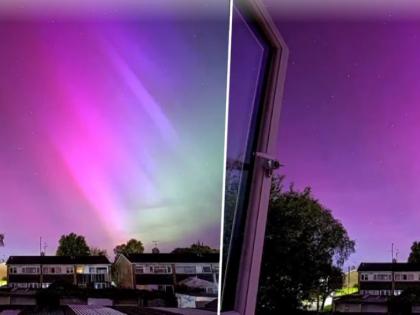 brilliant display of Aurora Borealis due to solar storm in UK, Europe and North America, see here | UK, यूरोप और उत्तरी अमेरिका में सौर तूफान से औरोरा बोरियालिस की शानदार तस्वीर आई सामनें, यहां देखें brilliant display of Aurora Borealis due to solar storm in UK, Europe and North America, see here | UK, यूरोप और उत्तरी अमेरिका में सौर तूफान से औरोरा बोरियालिस की शानदार तस्वीर आई सामनें, यहां देखें