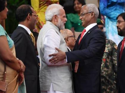 Maldives Govt on India's decision to revoke Article 370 of Indian Constitution | Article 370: मालदीव ने दिया मोदी सरकार का साथ, कहा-किसी भी संप्रभु राष्ट्र को कानून में संशोधन का अधिकार Maldives Govt on India's decision to revoke Article 370 of Indian Constitution | Article 370: मालदीव ने दिया मोदी सरकार का साथ, कहा-किसी भी संप्रभु राष्ट्र को कानून में संशोधन का अधिकार