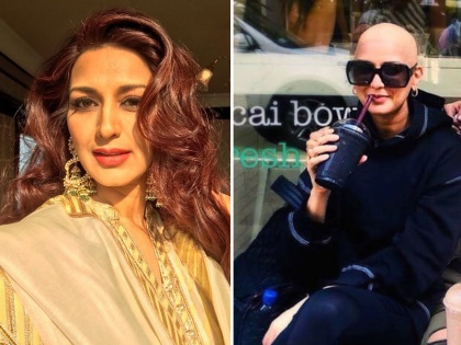 Sonali Bendre Looks Bald And Beautiful In New Pic With Sussanne Khan And Gayatri Oberoi | कैंसर का इलाज करा रही सोनाली बेंद्रे की हुई ऐसी हालत, फोटो देख रो पड़ेंगे