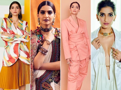 FlashBack 2019 bollywood actress sonam kapoor trending blazer look for this winter | FlashBack 2019: साल 2019 में सोनम कपूर के इस ब्लेजर लुक ने कर दिया सभी को दीवाना, आप भी कर सकती हैं ट्राई-देखें तस्वीरें