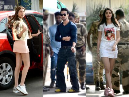 Pics: स्टूडेंट ऑफ द ईयर 2 की सक्सेस के बाद अब इस अंदाज में नजर आए टाइगर श्रॉफ, अनन्या पांडे और तारा सुतारिया