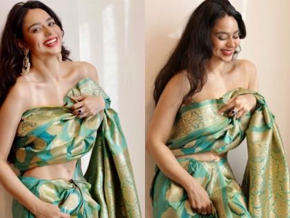 Shahrukh khan Vimal girl Soundarya Sharma signs Housefull 5 opposite Akshay Kumar | शाहरुख के बाद विमल गर्ल सौंदर्या शर्मा ने अक्षय कुमार के अपोजिट साइन की हाउसफुल 5