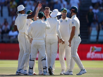 South Africa beat Pakistan by 9 wickets in 2nd Test to win 3 match series 2-0, Faf du Plessis shines | SA vs PAK: दक्षिण अफ्रीका ने केपटाउन टेस्ट में पाकिस्तान को 9 विकेट से रौंदा, टेस्ट सीरीज 2-0 से जीती