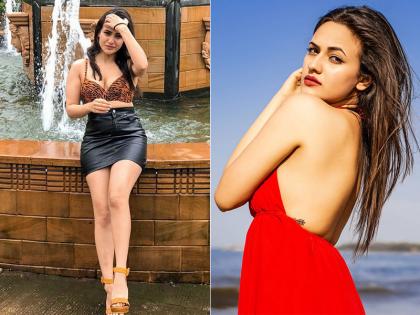 PHOTOS: ग्लॅमरस अंदाजात दुबईमध्ये व्हॅकेशन एन्जॉय करते आहना शर्मा, फोटो व्हायरल