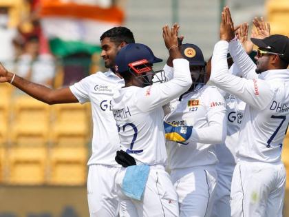 India vs Sri Lanka, 2nd Test IND 252 Shreyas Iyer 92 runs Lasith Embuldeniya 3, Praveen Jayawickrama 3, Dhananjaya de Silva 2 wick | India vs Sri Lanka: टीम इंडिया 252 रन पर आउट, श्रीलंका के स्पिनरों का चला जादू, 8 विकेट झटके, अय्यर ने खेली 92 रन की पारी