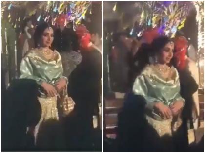 Bollywood sridevi death cardiac arrest video before one hour she die in dubai | मौत के कुछ क्षण पहले श्री देवी ऐसे कर रहीं थी फैमिली फंक्शन एन्जॉय, देखें वीडियो 