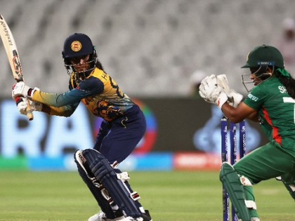 ICC Women's T20 World Cup 2023 Sri Lanka Women won 7 wkts point table 4 aus second 2 point Bangladesh Women Harshitha Madavi Player of the Match  | ICC Women's T20 World Cup 2023: बांग्लादेश बॉलर पर टूट पड़ीं हर्षिता, 50 गेंद में बनाए 69 रन, श्रीलंका 4 अंक के साथ पहले पायदान पर, लगातार दूसरी जीत, देखें प्वाइंट टेबल