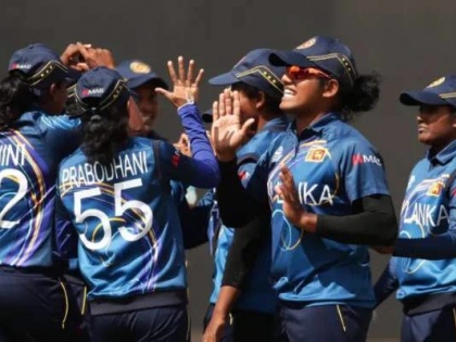 Sri Lanka Women vs Thailand Women Asian Games 2023 SL won by 8 wkts Match reduced 15 overs Sri Lanka, Pakistan women team to compete in semi-finals on 24th | Sri Lanka Women vs Thailand Women 2023: सेमीफाइनल में श्रीलंका, पाकिस्तान महिला टीम से 24 को मुकाबला,थाईलैंड की टीम पदक दौर से बाहर