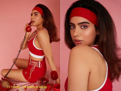 श्रीदेवी की छोटी बेटी खुशी कपूर ने रेड स्पोर्ट्स ब्रा में शेयर की ग्लैमरस तस्वीरें