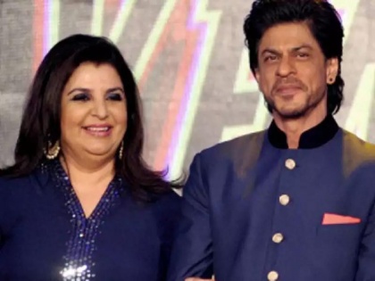 Farha Khan was seen kissing Shahrukh Khan in the video | VIDEO: शाहरुख खान को किस करते हुए फरहा खान आईं नजर, वीडियो हुआ वायरल