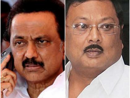 MK Stalin filled the nomination papers for the DMK president, Alagiri warns | DMK अध्यक्ष के लिए स्टालिन ने भरा नामांकन पत्र, अलागिरी बोले, मुझे पार्टी में ले लो, नहीं तो नतीजा भुगतोगे MK Stalin filled the nomination papers for the DMK president, Alagiri warns | DMK अध्यक्ष के लिए स्टालिन ने भरा नामांकन पत्र, अलागिरी बोले, मुझे पार्टी में ले लो, नहीं तो नतीजा भुगतोगे