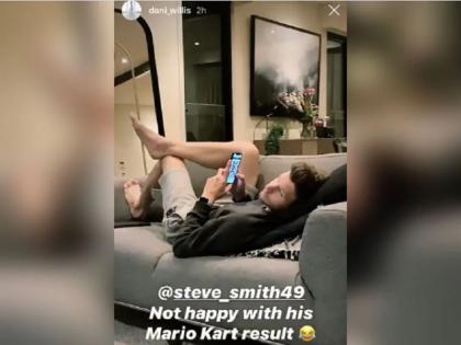 पत्नी ने वीडियो गेम में हारने पर स्टीव स्मिथ को कर दिया ट्रोल