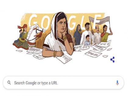 Google honours Subhadra Kumari Chauhan with a doodle on 117th birth anniversary | Google Doodle: सुभद्रा कुमारी चौहान पर गूगल ने बनाया है खास डूडल, आज 117वीं जयंती Google honours Subhadra Kumari Chauhan with a doodle on 117th birth anniversary | Google Doodle: सुभद्रा कुमारी चौहान पर गूगल ने बनाया है खास डूडल, आज 117वीं जयंती