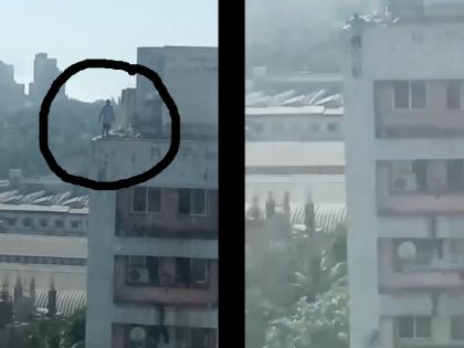 mumbai Agripada Nair Hospital Staff committed suicide jumped from the 15th floor Of Building Watch video | Watch: अस्पताल में इलाज कराने आए शख्स ने की आत्महत्या, इमारत की 15वीं मंजिल से लगाई छलांग; वीडियो देख सहम जाएंगे आप