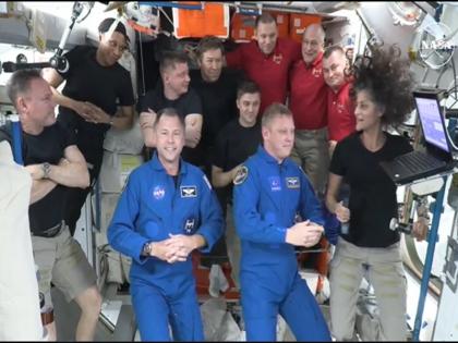 VIDEO: SpaceX Crew-9 successfully reached ISS to rescue astronauts, Sunita Williams welcomed them | VIDEO: अंतरिक्ष यात्रियों को बचाने के लिए SpaceX क्रू-9 सफलतापूर्वक आईएसएस पर पहुंचा, सुनीता विलियम्स ने किया वेलकम