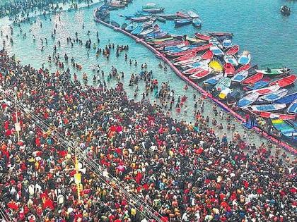Mahakumbh 2025 Surge Bharatiyata unity Prayagraj Confluence ancient modern blog Prabhu Chawla Center of Faith, Liberation and Cultural Unity | Mahakumbh 2025: प्राचीन और आधुनिक का संगम?, आस्था, मुक्ति और सांस्कृतिक एकता का केंद्र Mahakumbh 2025 Surge Bharatiyata unity Prayagraj Confluence ancient modern blog Prabhu Chawla Center of Faith, Liberation and Cultural Unity | Mahakumbh 2025: प्राचीन और आधुनिक का संगम?, आस्था, मुक्ति और सांस्कृतिक एकता का केंद्र