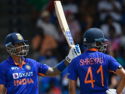 ICC Men's T20I Player Rankings Suryakumar Yadav number two ith 805 points Shreyas Iyer 19th spinners Kuldeep Yadav, Ravi Bishnoi advances see list | ICC Men's T20I Player Rankings: आईसीसी रैंकिंग में 805 अंक के साथ दूसरे नंबर पर सूर्यकुमार, अय्यर को फायदा, यहां देखें टॉप लिस्ट