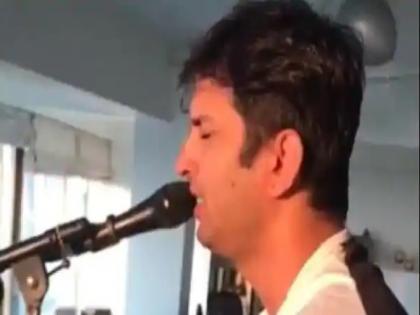 when late actor sushant singh rajput sings shri krishna govind hare murari bhajan viral on net | जब भगवान कृष्ण की भक्ति में लीन होकर सुशांत सिंह राजपूत ने गाया था 'श्री कृष्ण गोविंद हरे मुरारी', वीडियो वायरल