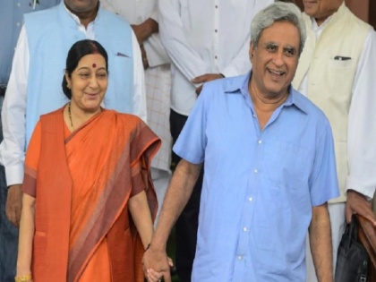 swaraj kaushal says sushma swaraj used to say Nothing can defeat the united BJP in Delhi | पति स्वराज कौशल ने सुषमा स्वराज का संदेश शेयर कर कहा, 'हमेशा कहती थीं 'एकजुट बीजेपी को दिल्ली में कोई नहीं हरा सकता'