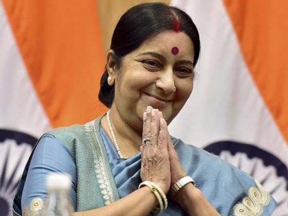 Lok Sabha Election 2019 Results: Sushma Swaraj tweeted congratulations on BJP's big win | Lok Sabha Election 2019 Results: बीजेपी बड़ी जीत की ओर, सुषमा स्वराज ने ट्वीट कर दी बधाई