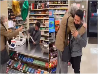 news viral video shows 86 years old Grandma Marion equally divide lottery win prize money with store cashier | 86 साल की महिला ने निभाया वादा, लॉटरी की जीती रकम में से आधी बेचने वालों को दी; दादी मैरियन की ईमानदारी पर सोशल मीडिया यूजर फिदा