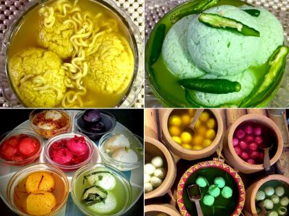 Kolkata based homemaker makes Rasgulla in 270 flavours | यहां मिलते हैं 270 तरह के रसगुल्ले, मैग्गी और मिर्ची फ्लेवर है सबसे फेमस Kolkata based homemaker makes Rasgulla in 270 flavours | यहां मिलते हैं 270 तरह के रसगुल्ले, मैग्गी और मिर्ची फ्लेवर है सबसे फेमस