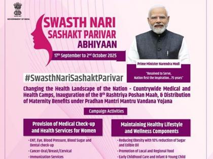 PM Modi To Launch ‘Swasth Nari, Sashakt Parivar Abhiyaan’ On September 17 | पीएम मोदी 17 सितंबर को 'स्वस्थ नारी, सशक्त परिवार अभियान' करेंगे लॉन्च, जानें इस योजना के बारे में