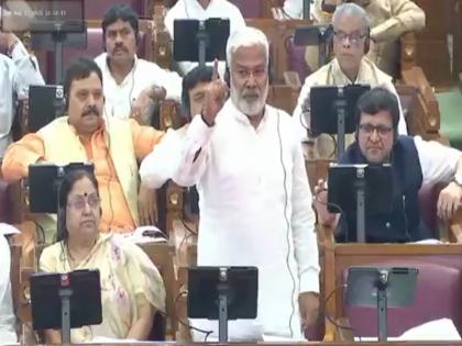 'Apni Biwi Ki Kasam Khao': UP Minister Swatantra Dev Singh Challenges SP MLA To Swear By Wife In Assembly | 'अपनी बीवी की कसम खाओ': यूपी के मंत्री स्वतंत्र देव सिंह ने विधानसभा में सपा एमएलए को दी पत्नी की कसम खाने की चुनौती | VIDEO 'Apni Biwi Ki Kasam Khao': UP Minister Swatantra Dev Singh Challenges SP MLA To Swear By Wife In Assembly | 'अपनी बीवी की कसम खाओ': यूपी के मंत्री स्वतंत्र देव सिंह ने विधानसभा में सपा एमएलए को दी पत्नी की कसम खाने की चुनौती | VIDEO