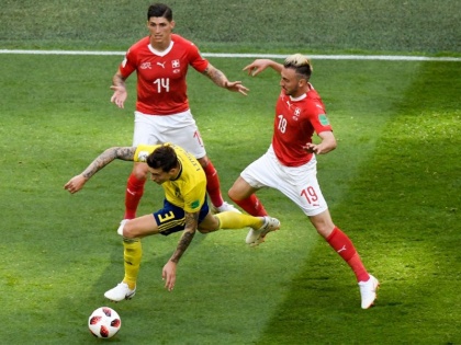 FIFA World Cup 2018: Sweden beat Switzerland by 1-0 to enter in Quarter Final | FIFA World Cup: स्विट्जरलैंड को हराकर 24 साल बाद अंतिम 8 में पहुंचा स्वीडन, 1-0 से दी मात