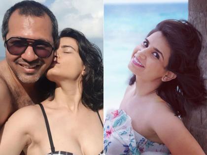 खुल्लमखुल्ला 'तारक मेहता का उल्टा चश्मा'मधील अभिनेत्री प्रिया आहुजाने नवऱ्याला केली किस, फोटो झाला व्हायरल