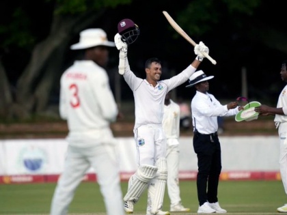 West Indies vs Zimbabwe, 1st Test Tagenarine Chanderpaul double century shivnarine chanderpaul father son other pair Hanif Mohammad Shoaib Mohammad Pakistan | West Indies vs Zimbabwe, 1st Test: पिता के नक्शेकदम पर तेग नारायण, तीसरे टेस्ट में दोहरा शतक लगा रचा इतिहास, टेस्ट क्रिकेट में दूसरी जोड़ी