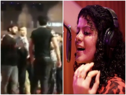 Bollywood singer palak muchhal taj mahotsav organizer misbehave her mother see video | ताज महोत्सव: गायिका पलक मुछाल की मां के साथ बदसलूकी, विवाद के बाद बंद हुआ शो, देखें वीडियो