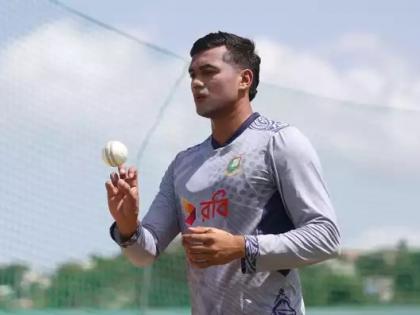 ICC T20 World Cup Taskin Ahmed 2024 Bangladesh pace bowler T20I vice-captain apologised team mates turning up late field missing bus Super 8 game against India | ICC T20 World Cup Taskin Ahmed 2024: भारत ने 50 रन से कूटा, अधिक समय तक सोते रहे बांग्लादेश उप कप्तान तास्किन, बस में नहीं पहुंचे और टीम से बाहर!