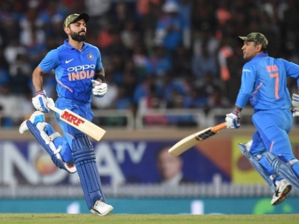 Pakistan demands ICC action against Indian team for wearing army cap during 3rd odi vs Australia | IND vs AUS: टीम इंडिया का 'आर्मी कैप' पहनना पाकिस्तान को नहीं आया रास, ICC से की कार्रवाई की मांग