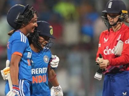 India Women vs England Women, 3rd T20I 2023 Amanjot Kaur She's an impact player India fielding coach Munish Bali praises Impact Khiladi’ leads to victory 3 overs, 25 runs and 2 wickets, a brilliant catch and winning run India needed 11 runs last two overs | India Women vs England Women 2023: ‘इंपैक्ट खिलाड़ी’ ने दिलाई जीत!, 3 ओवर, 25 रन और 2 विकेट, एक शानदार कैच और विजयी रन, भारत को आखिरी दो ओवरों में 11 रन की जरूरत थी