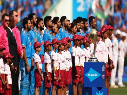 IND vs ENG Why is India wearing black armbands in World Cup 2023 match against England in Lucknow? | IND vs ENG: लखनऊ में इंग्लैंड के खिलाफ विश्व कप 2023 मैच में भारतीय खिलाड़ियो ने क्यों बांधी बाजुओं में काली पट्टी?