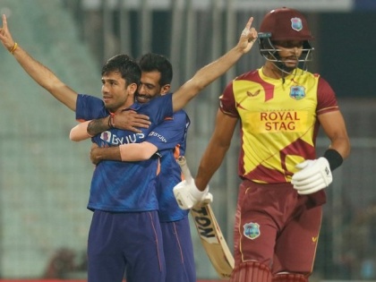 India vs West Indies India won by 8 runs India win and take the series 2-0 rohit sharma virat kohli odi 3-0 | वनडे के बाद टी20 सीरीज पर टीम इंडिया ने किया कब्जा, भारत ने वेस्टइंडीज को 8 रन से हराकर 2-0 की बढ़त ली
