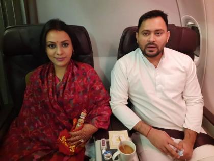 Bihar Politics News claimed Tejashwi Yadav wife Rajshree Yadav 17 MLAs of Nitish Kumar have gone missing, although only 4-5 MLAs would have done the job | Bihar Politics News: नीतीश कुमार के 17 विधायक गायब हो गए, वैसे तो 4-5 विधायक से ही काम चल जाता, तेजस्वी यादव की पत्नी राजश्री यादव ने किया दावा