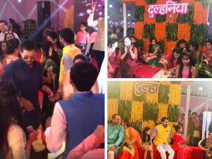 Tejaswi yadav dances on the song of sapna chaudhry and madhuri in mehendi of elder brother | बड़े भाई की मेहंदी में सपना चौधरी और माधुरी दीक्षित के गाने पर नाचे तेजस्वी यादव