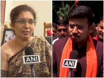 Lok Sabha Election 2019: BJP avoids EX Minister Wife and Gives 28 YO Tejasvi Surya Bengaluru South constituency Ticket | पूर्व केंद्रीय मंत्री की पत्नी को छोड़ 28 साल के लड़के को दे दिया टिकट, उम्मीदवार बोला- यह केवल बीजेपी में हो सकता है Lok Sabha Election 2019: BJP avoids EX Minister Wife and Gives 28 YO Tejasvi Surya Bengaluru South constituency Ticket | पूर्व केंद्रीय मंत्री की पत्नी को छोड़ 28 साल के लड़के को दे दिया टिकट, उम्मीदवार बोला- यह केवल बीजेपी में हो सकता है